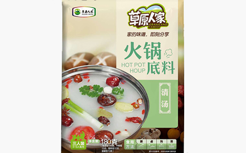 滋補(bǔ)火鍋底料清湯180g-草原人家